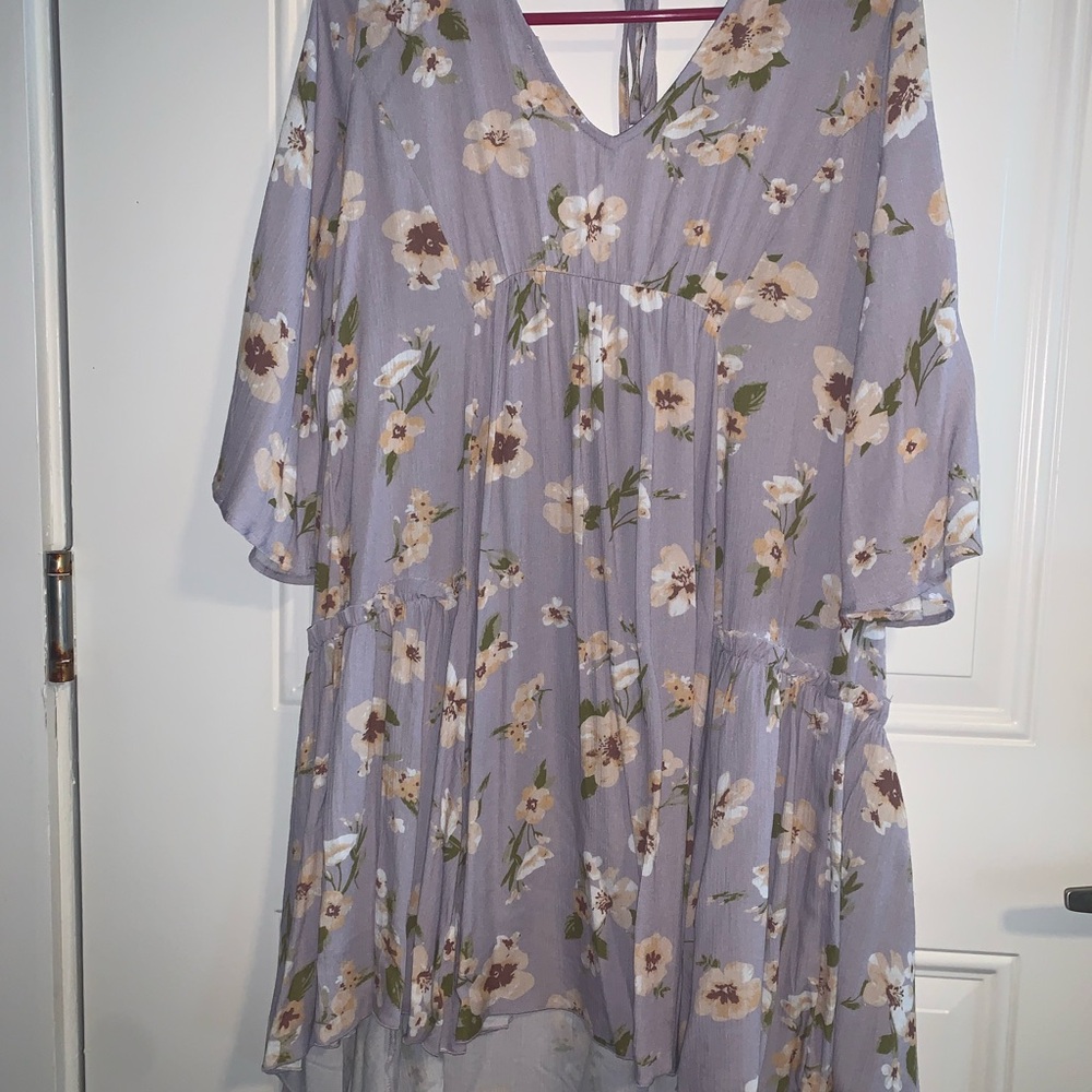 Millibon Lavender Floral Dress